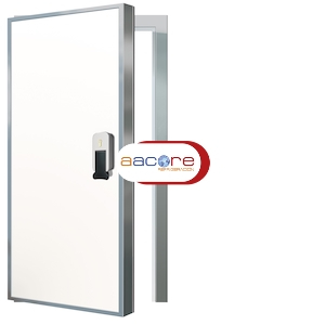 VENTA DE Puerta Pivotante 900X2000(-30ºC)612T30 Lacada blanca con marco de panel