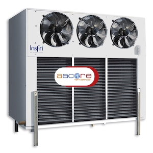 VENTA DE Evaporador Mural INSFRI SH4B8 R 4 x Ø500mm 34.94 kW ?T7K con T1 aire de -18ºC con desescarche eléctrico en batería y bandeja